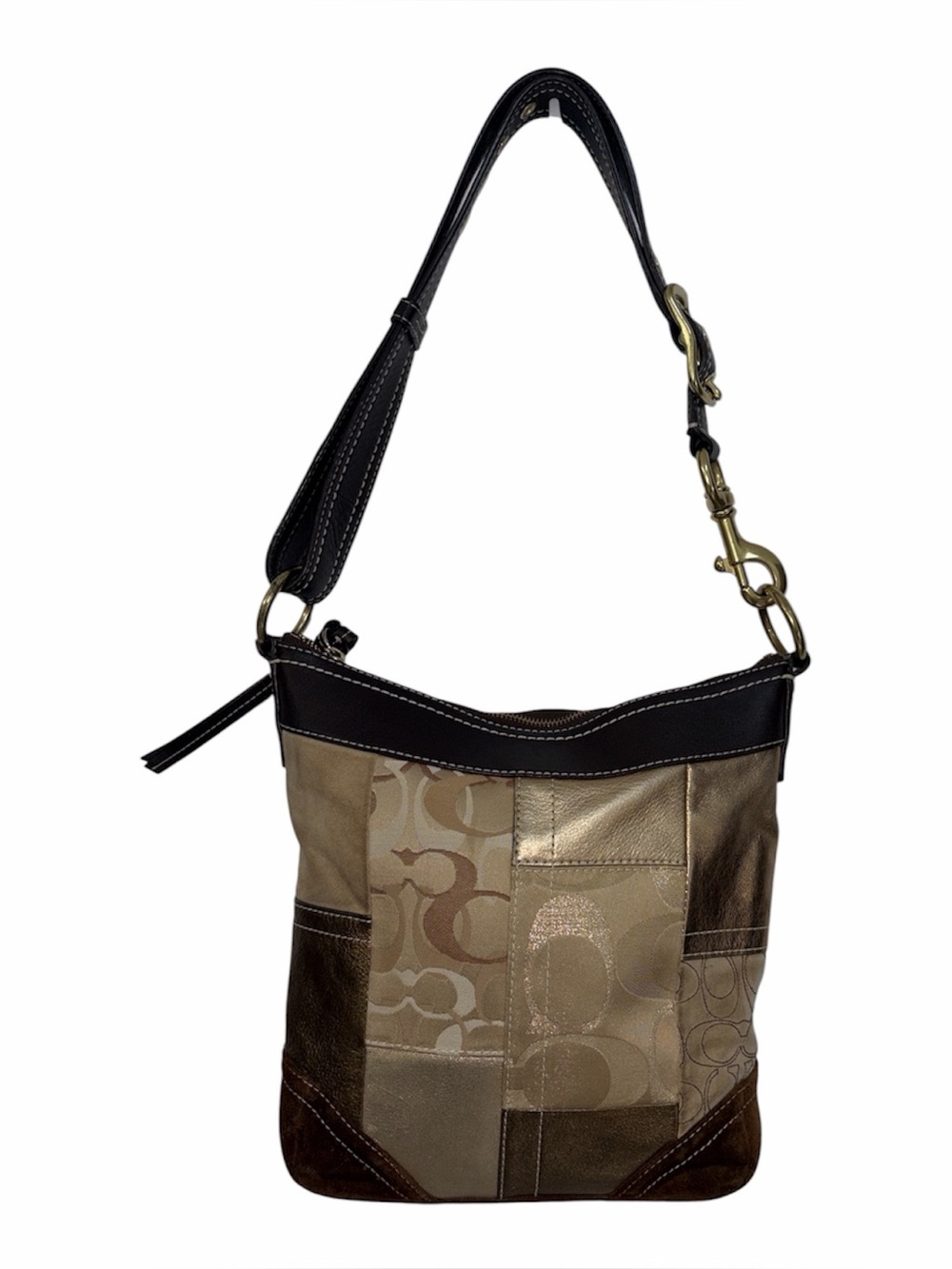 Coach Vintage Y2K 10387 Patchwork Hobo Bag